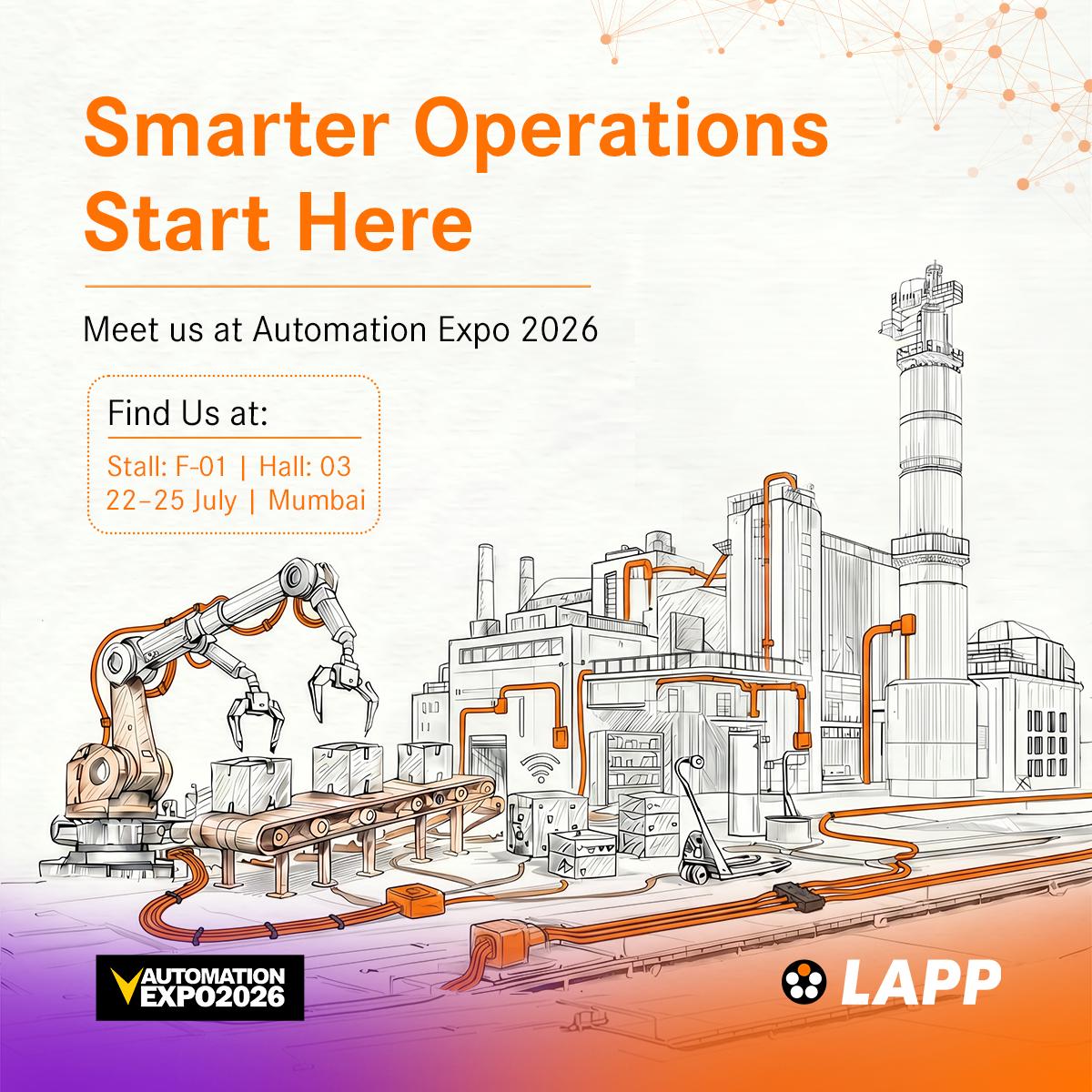  LAPP India Drives Smart Manufacturing with Advanced Industrial Connectivity Solutions at Automation Expo